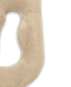 MoltyMom Maternity Support Pillow - Full Body Maternity Comfort Cushion