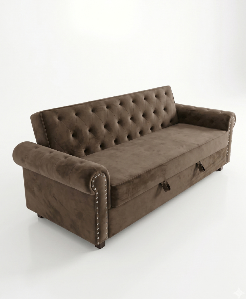 The Hazel Haven Sofa Bed made with Molty Foam