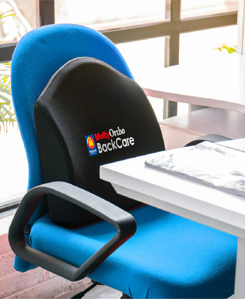 MoltyOrtho Back Care Cushion