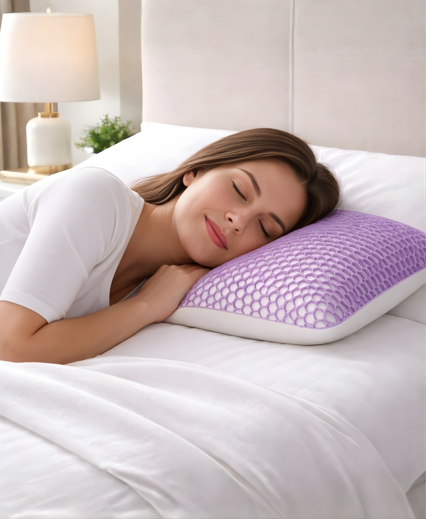 Hexa Cool Pillow - Memory Foam Cool Air Flow System