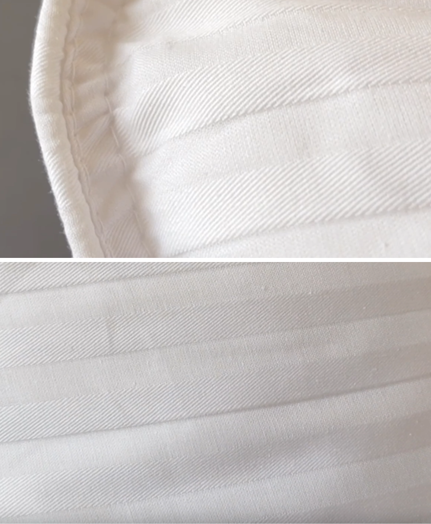 Celeste Hotel Pillow - 100% Satin Cotton Cover