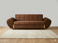 Cocoa Diamond Sofa Bed made with Molty Foam