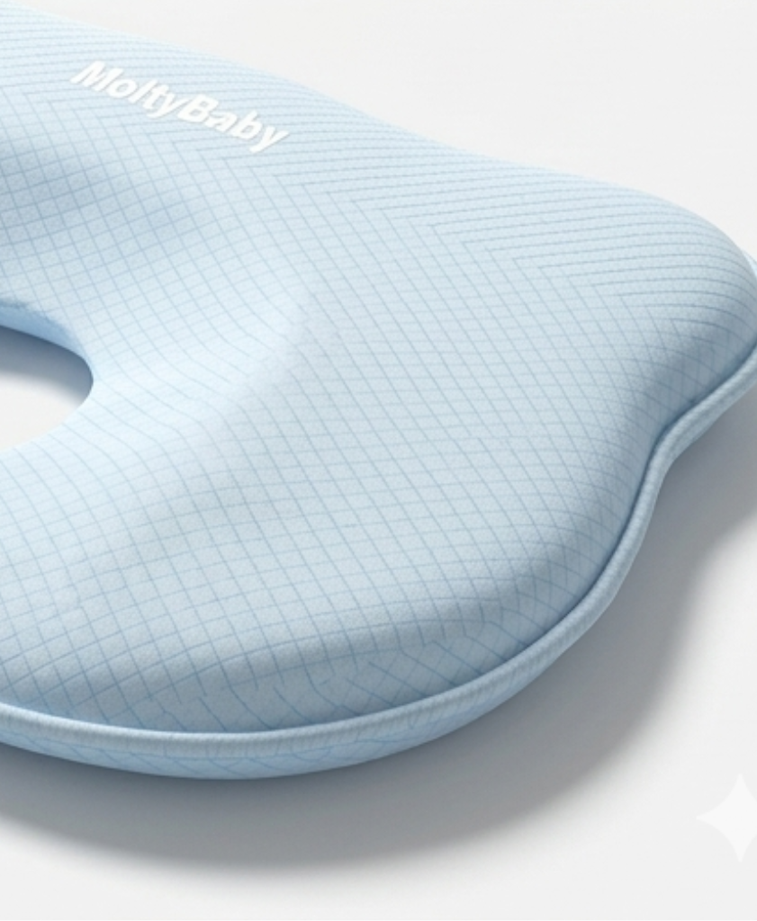 Molty Baby Head Shaper Pillow