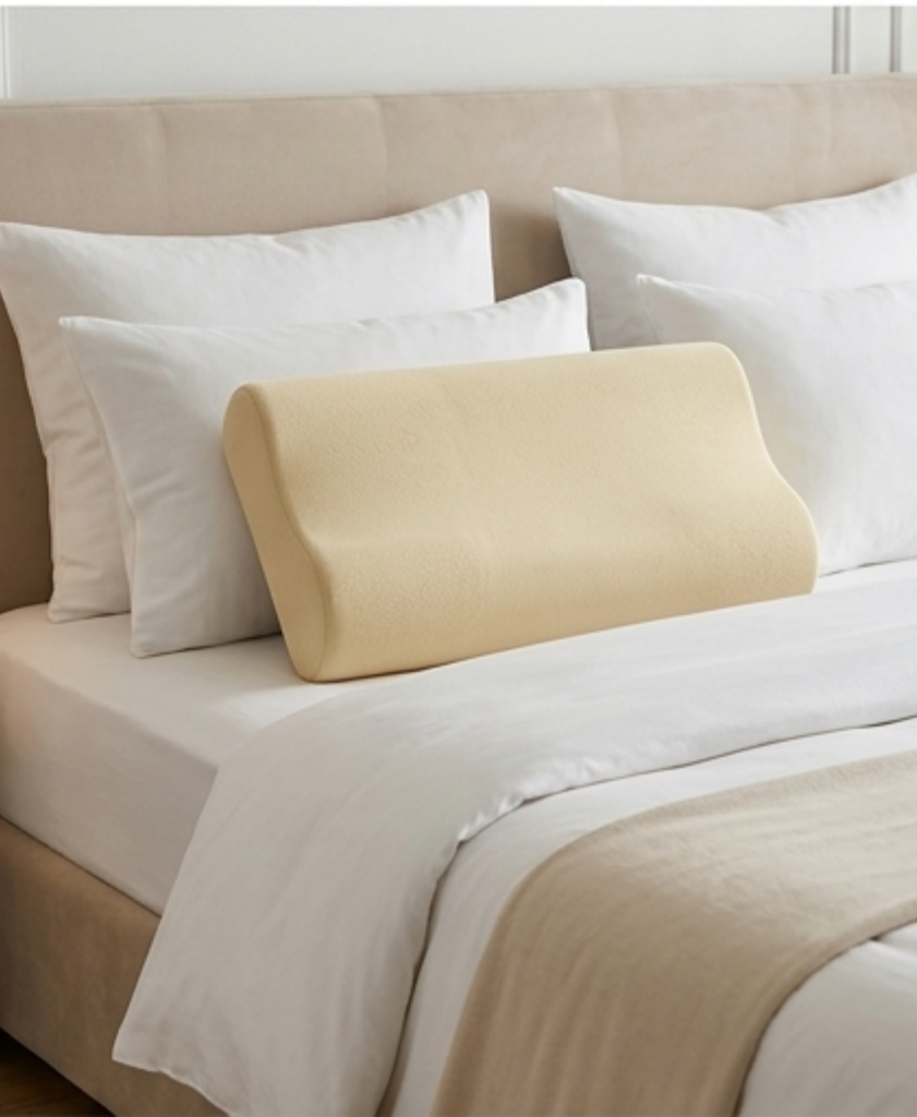 MoltyOrtho Memory Pillow - Cervical Support for Neck & Shoulder Pain Relief