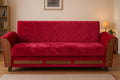 The Crimson Wave Sofa Bed made with Molty Foam