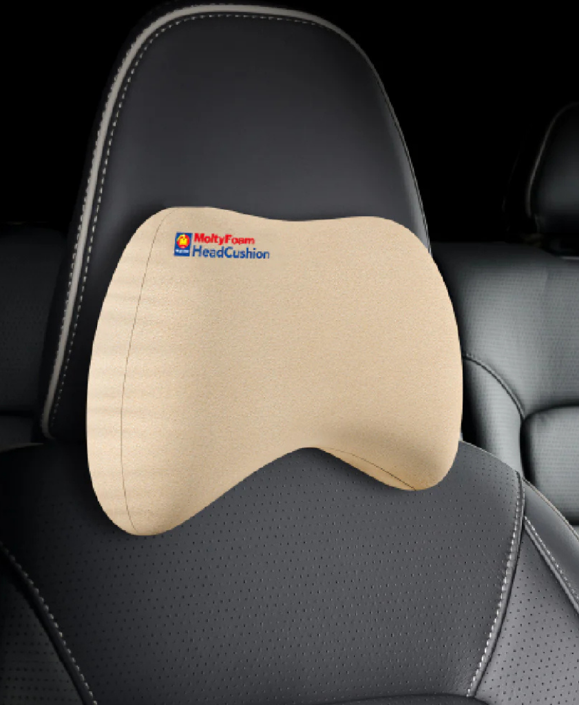 MoltyFoam Car Seat Head Cushion